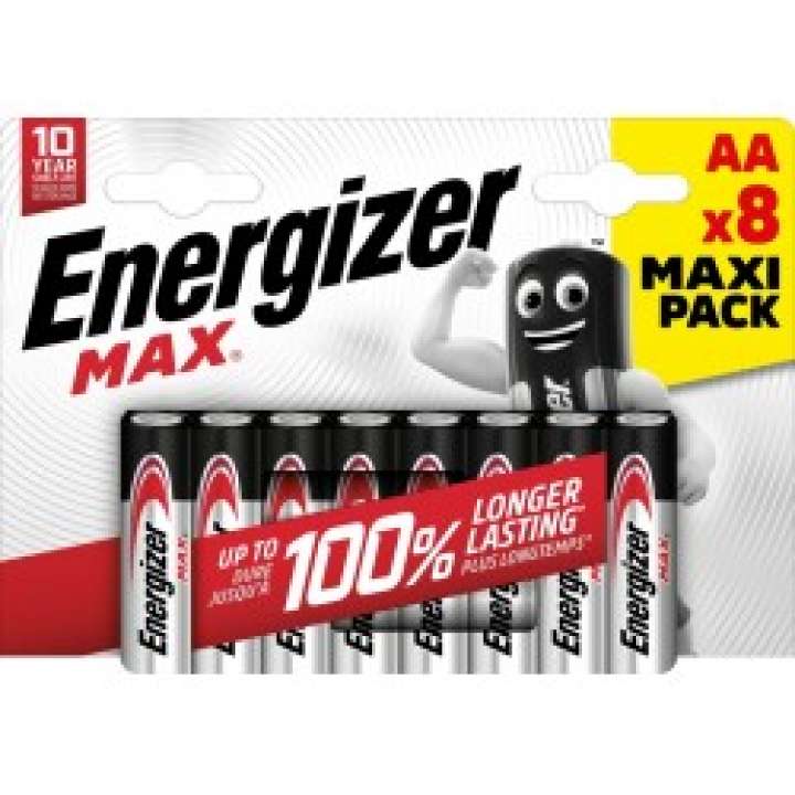Priser på Energizer Max AA 8 Pack - Batteri