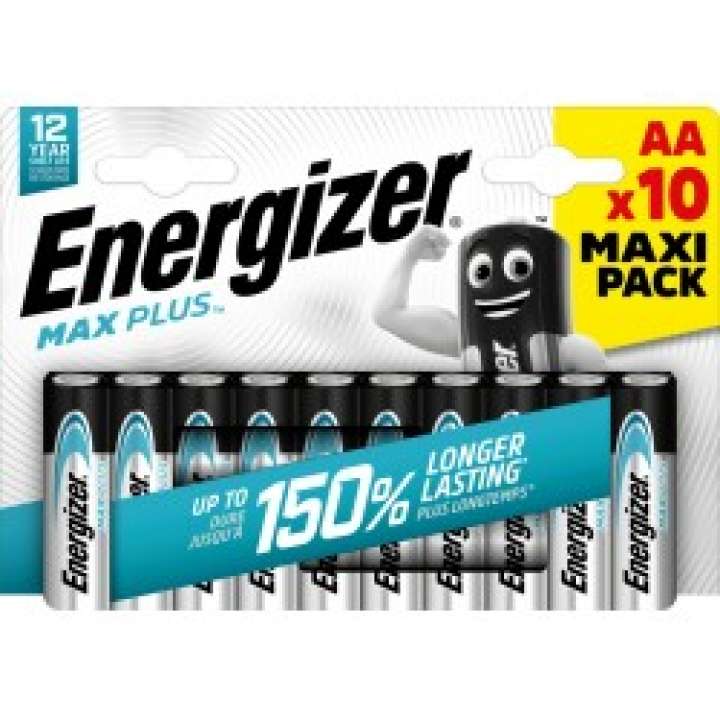 Priser på Energizer Max Plus AA 10-Pack - Batteri