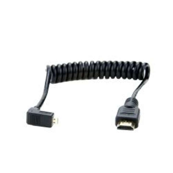 Priser på Atomos Coiled -Right angle Micro to Full HDMI 30cm - Ledning