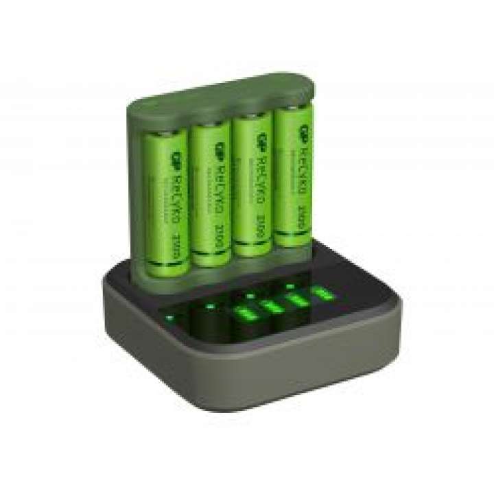 Priser på GP Lighting Gp Everydaycharger W/chargingstation + 4xaa (pb) - Oplader