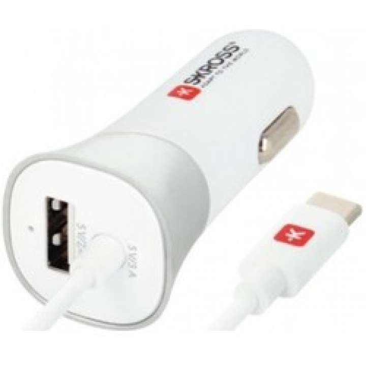 Priser på USB-biloplader med Type C -kabel (2.0)