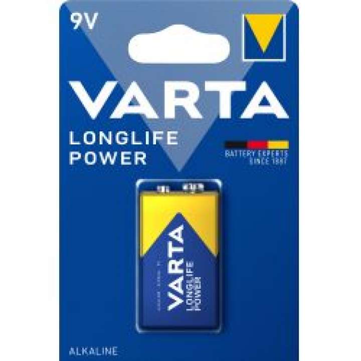 Priser på Varta Longlife Power 9v 1 Pack (b) - Batteri