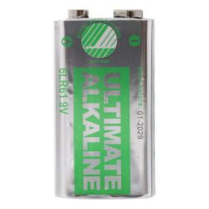 Priser på Deltaco Ultimate Alkaline Batterie, 9v, 6lr61, 1-pack